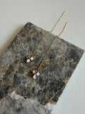 Leslie Sparkle Queen Simple Threader Earrings