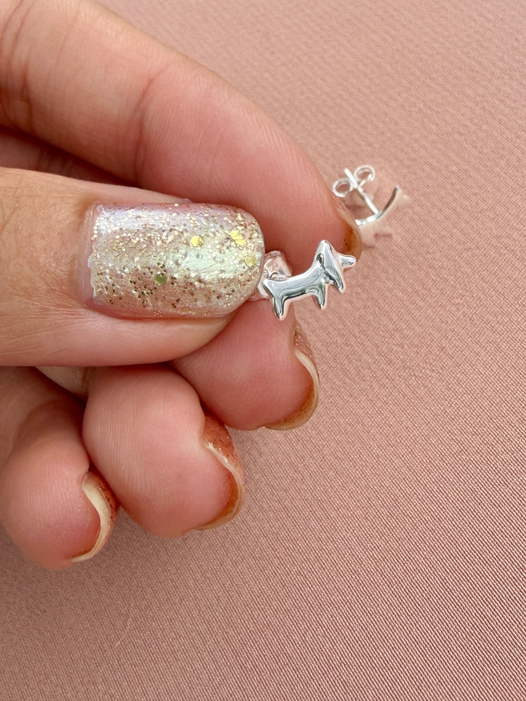 Puppy Dog Stud Earrings