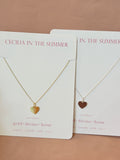 Mother’s Love Heart Plate Medium Necklace