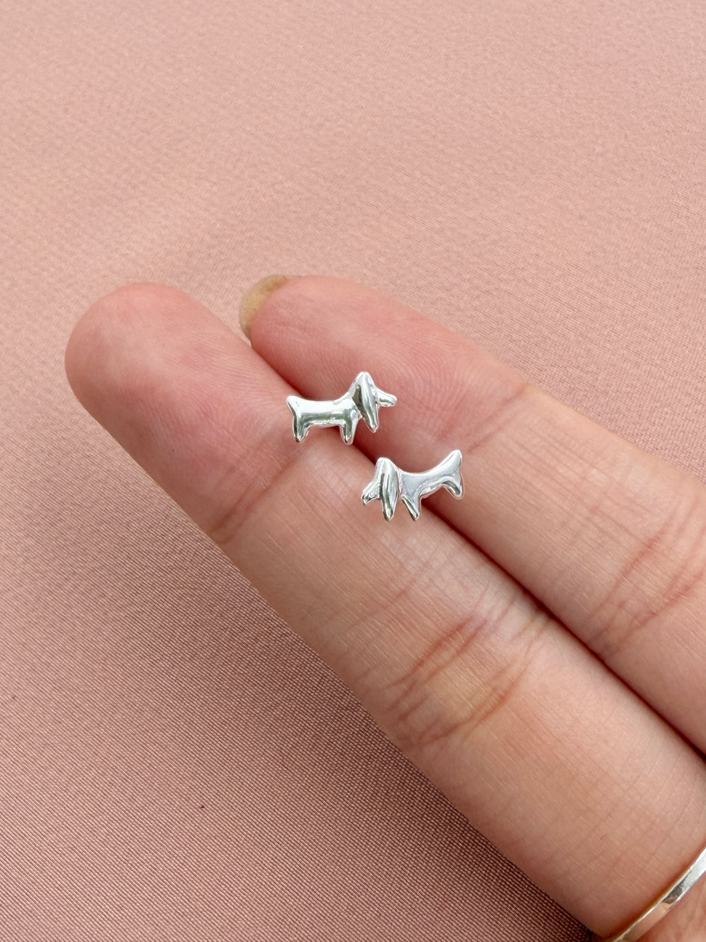 Puppy Dog Stud Earrings