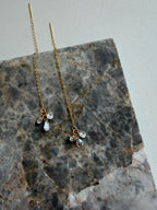 Leslie Sparkle Queen Simple Threader Earrings