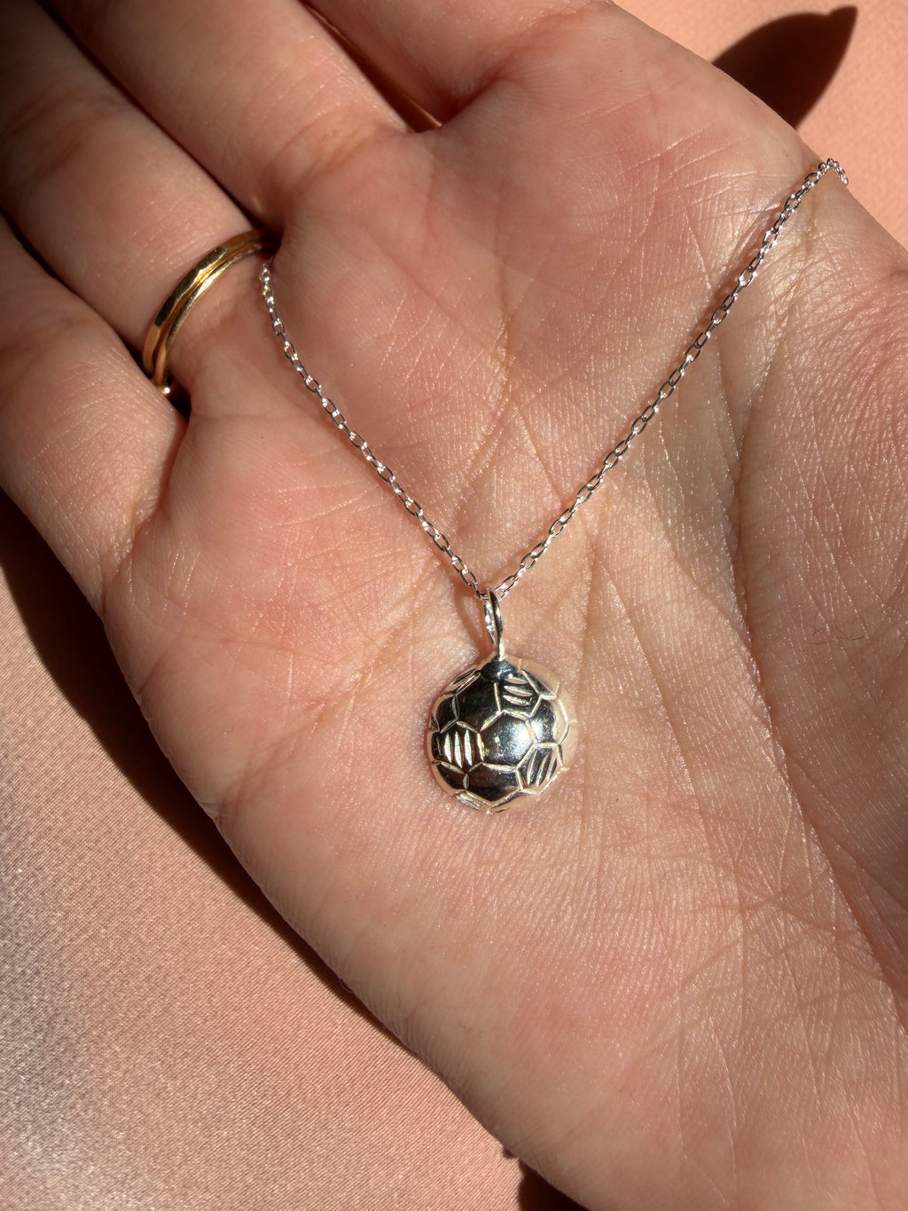 Soccer Sports Pendant Necklace