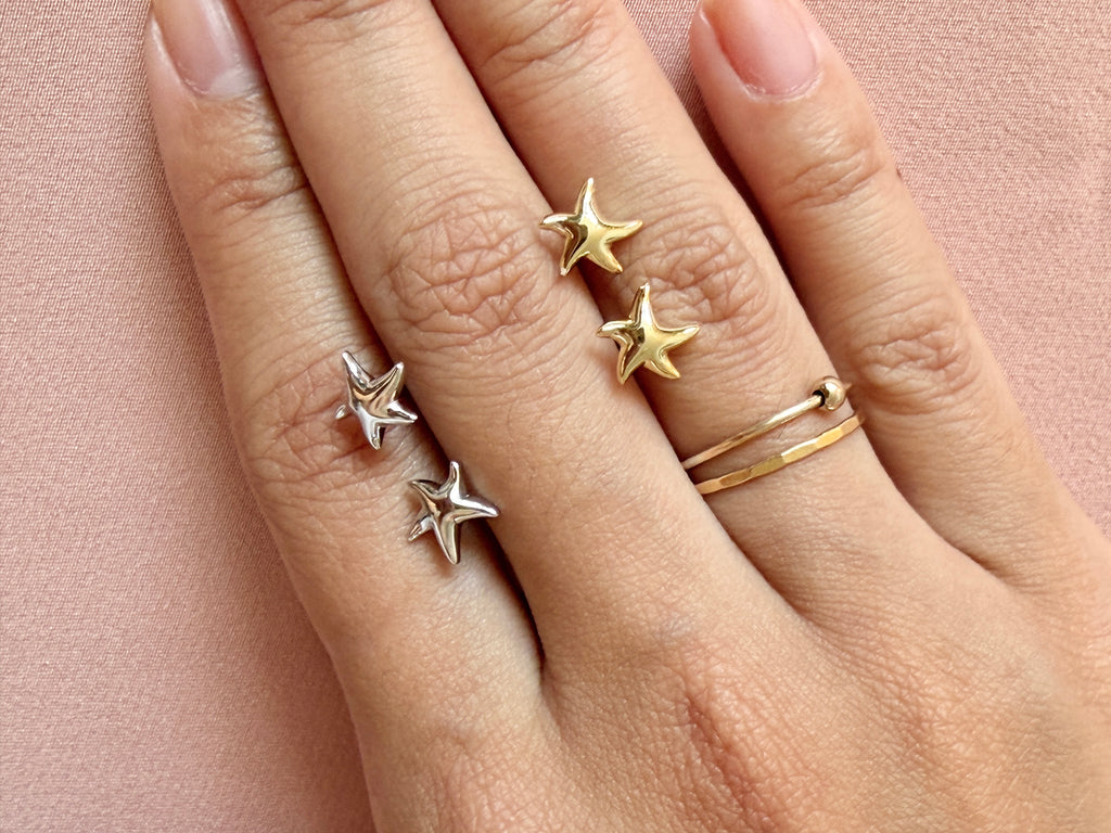 Our Oceans Starfish Stud Earrings