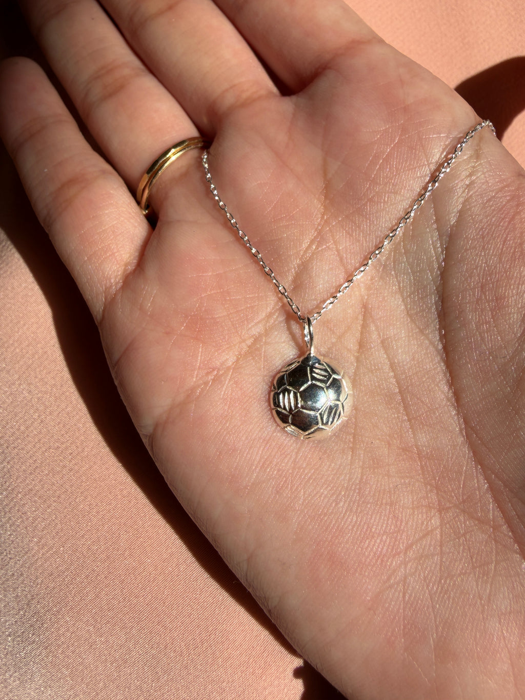 Soccer Sports Pendant Necklace