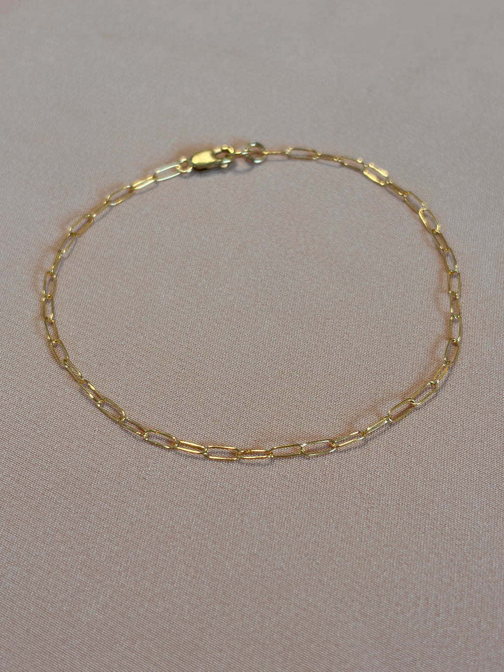 Paperclip 14kt Gold Fill Bracelet