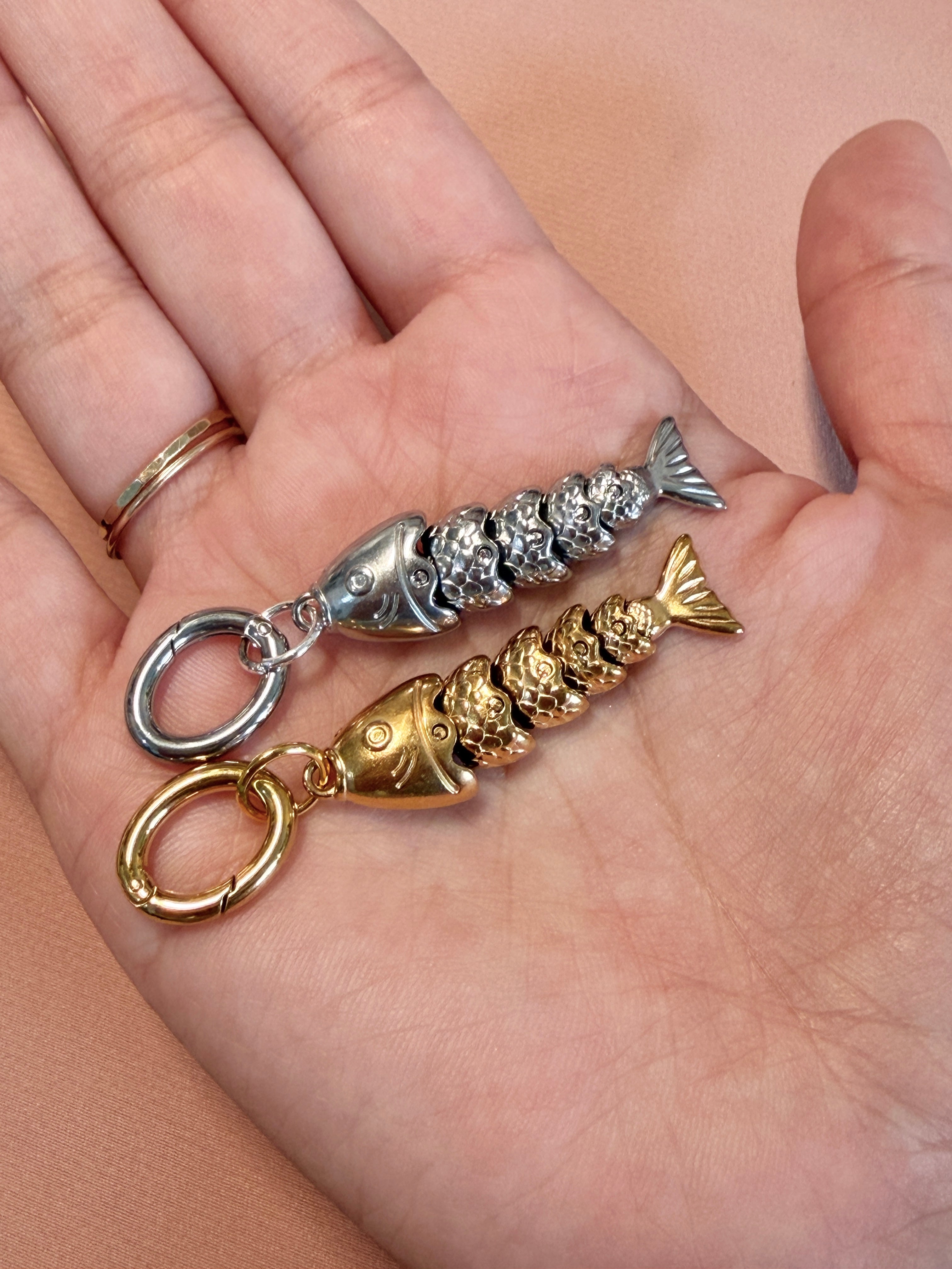 Our Oceans Swimming Fish Keycharms