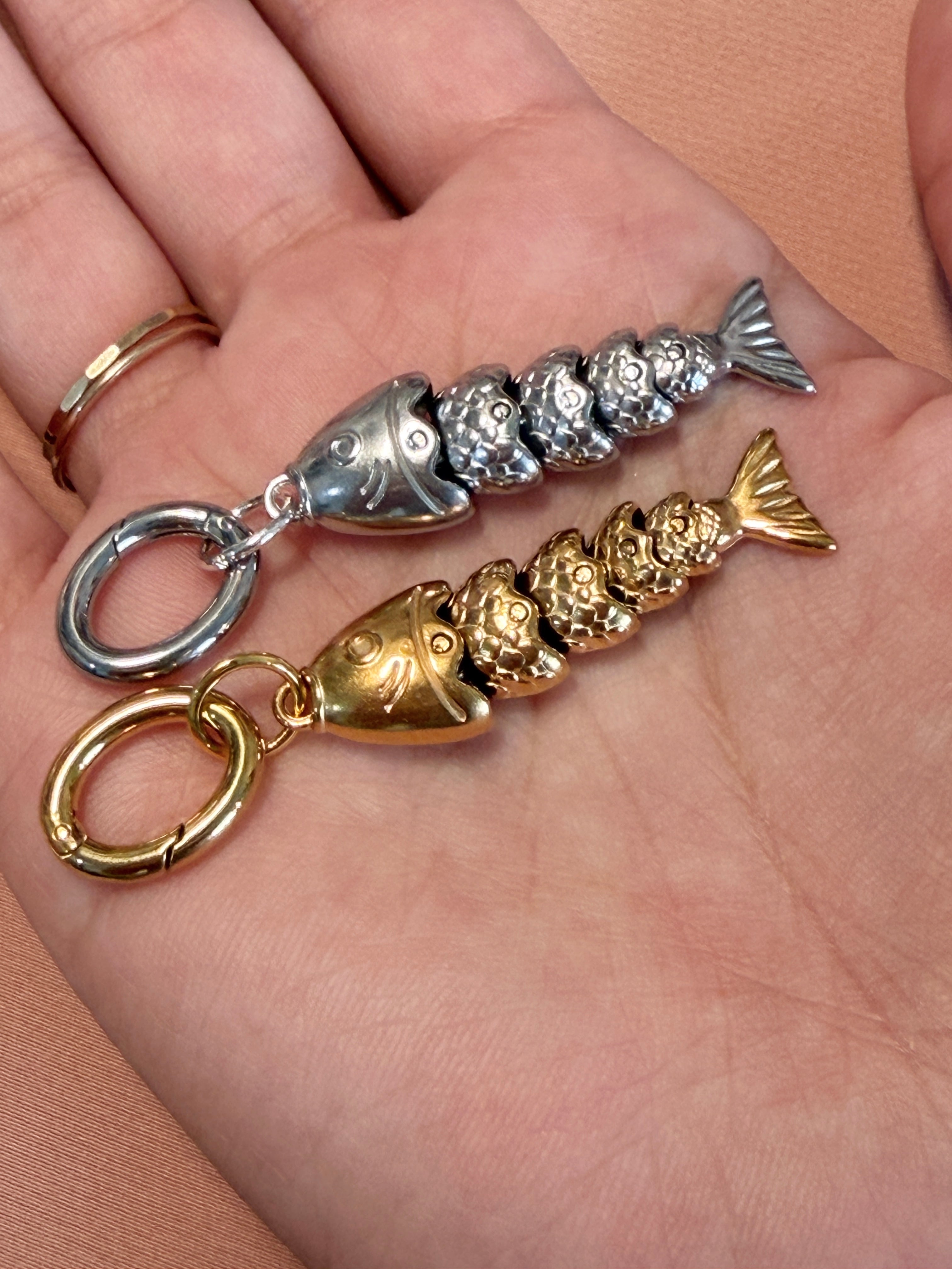 Our Oceans Swimming Fish Keycharms