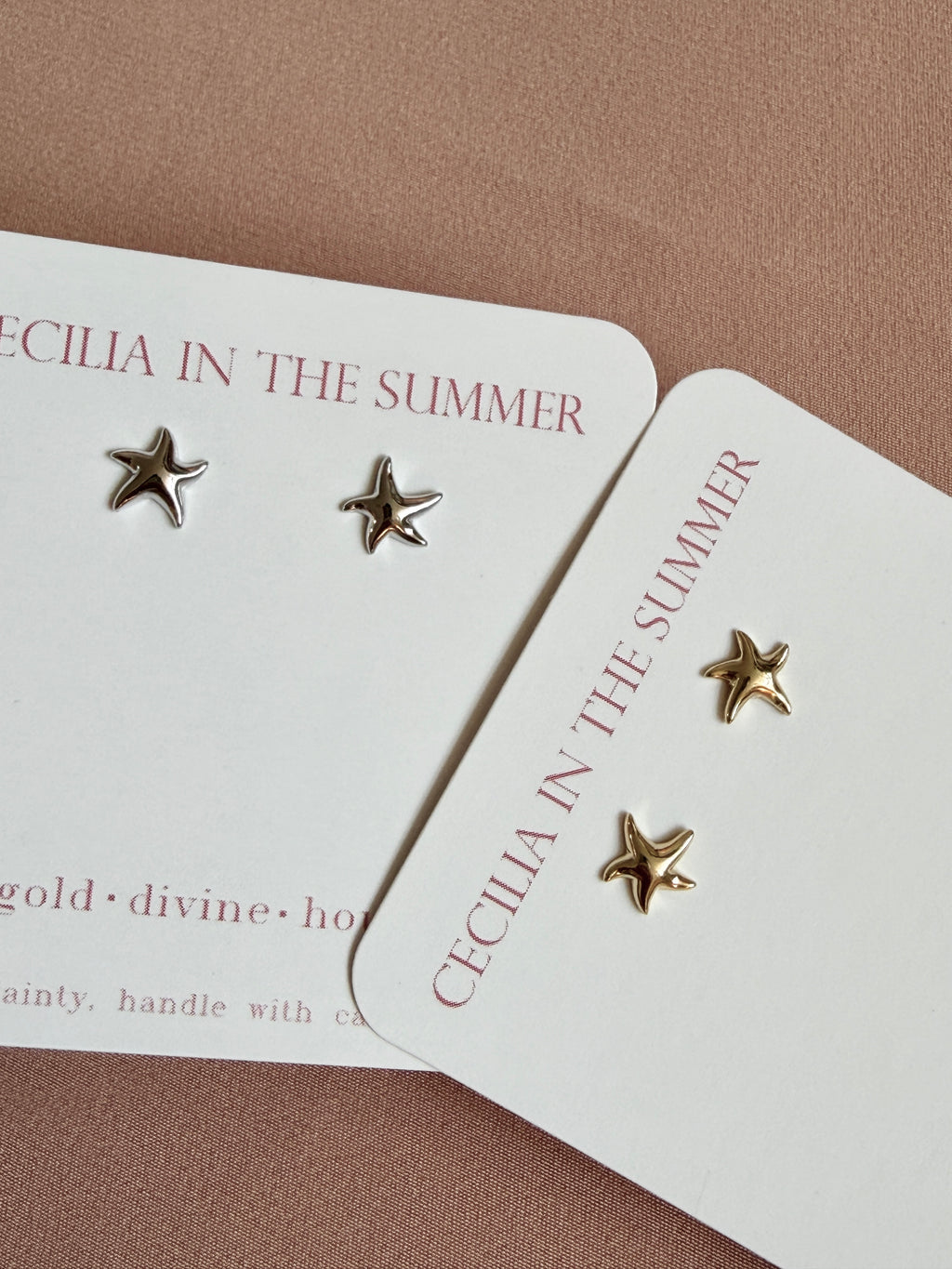 Our Oceans Starfish Stud Earrings