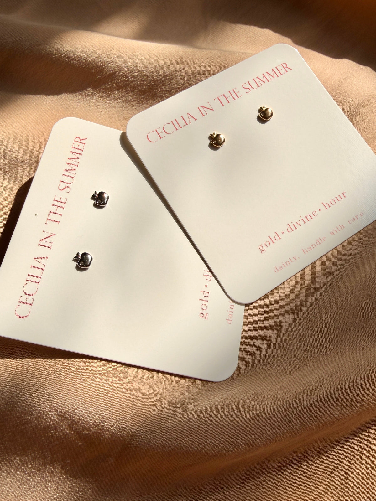 Apple of my Eye Stud Earrings