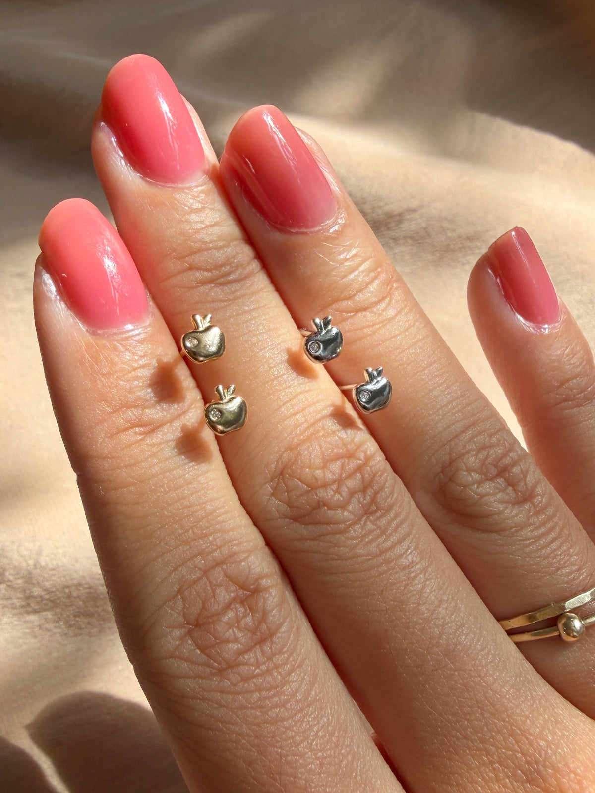 Apple of my Eye Stud Earrings