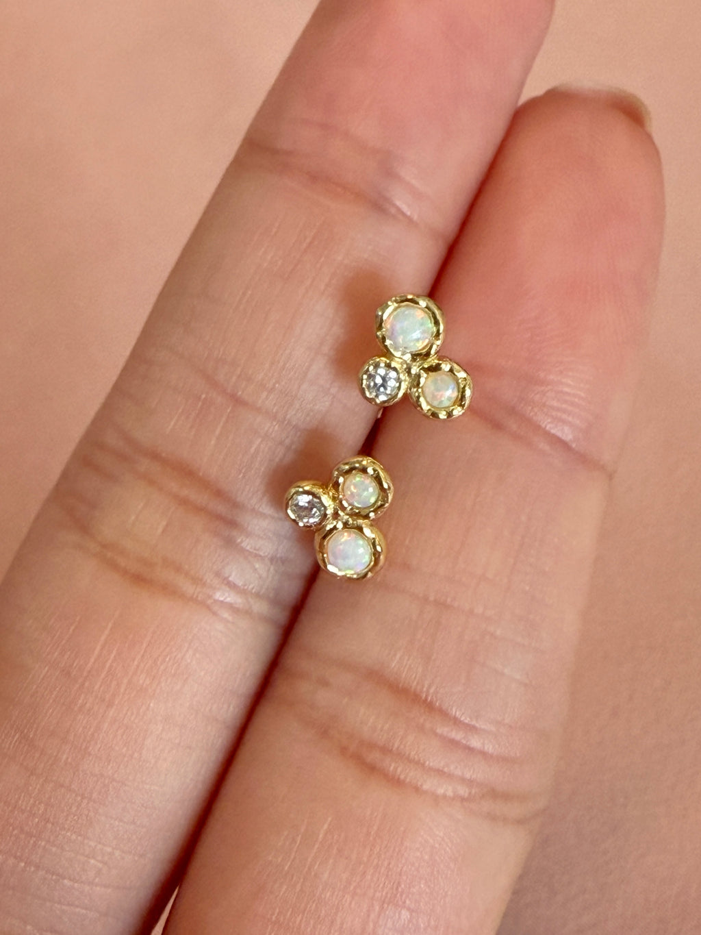 Opal Trio Dream Stud Earring