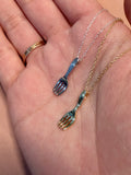 Dinner Time Forks Pendant Necklaces