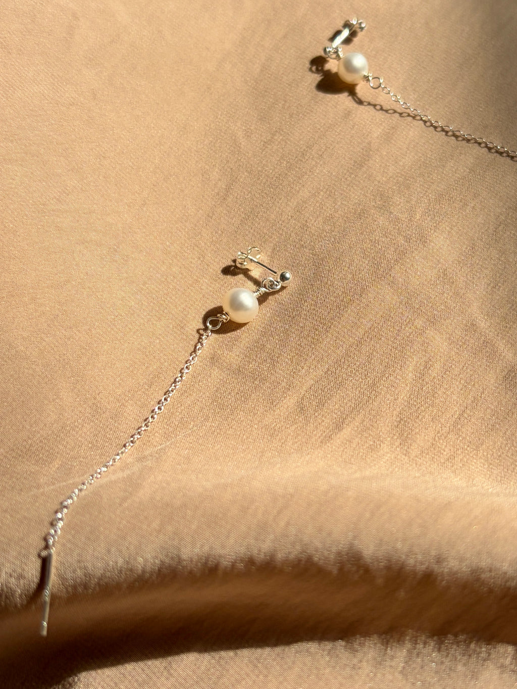 Stud-Threader Sterling Silver