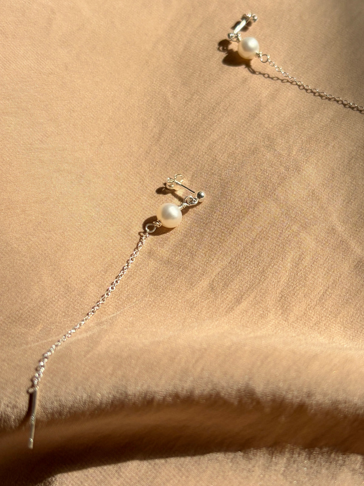 Stud-Threader Sterling Silver