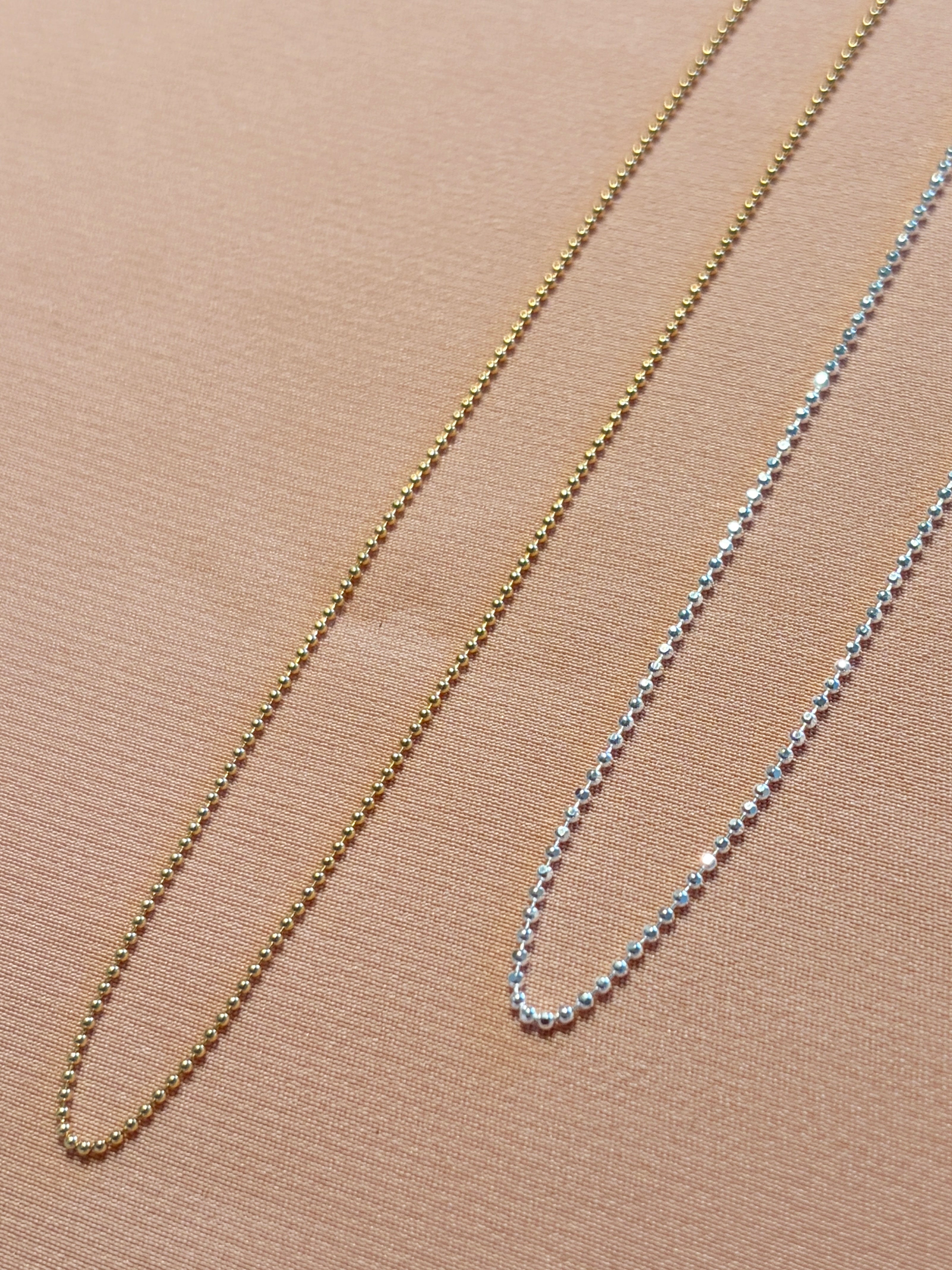 Ball Simple Chain Necklace