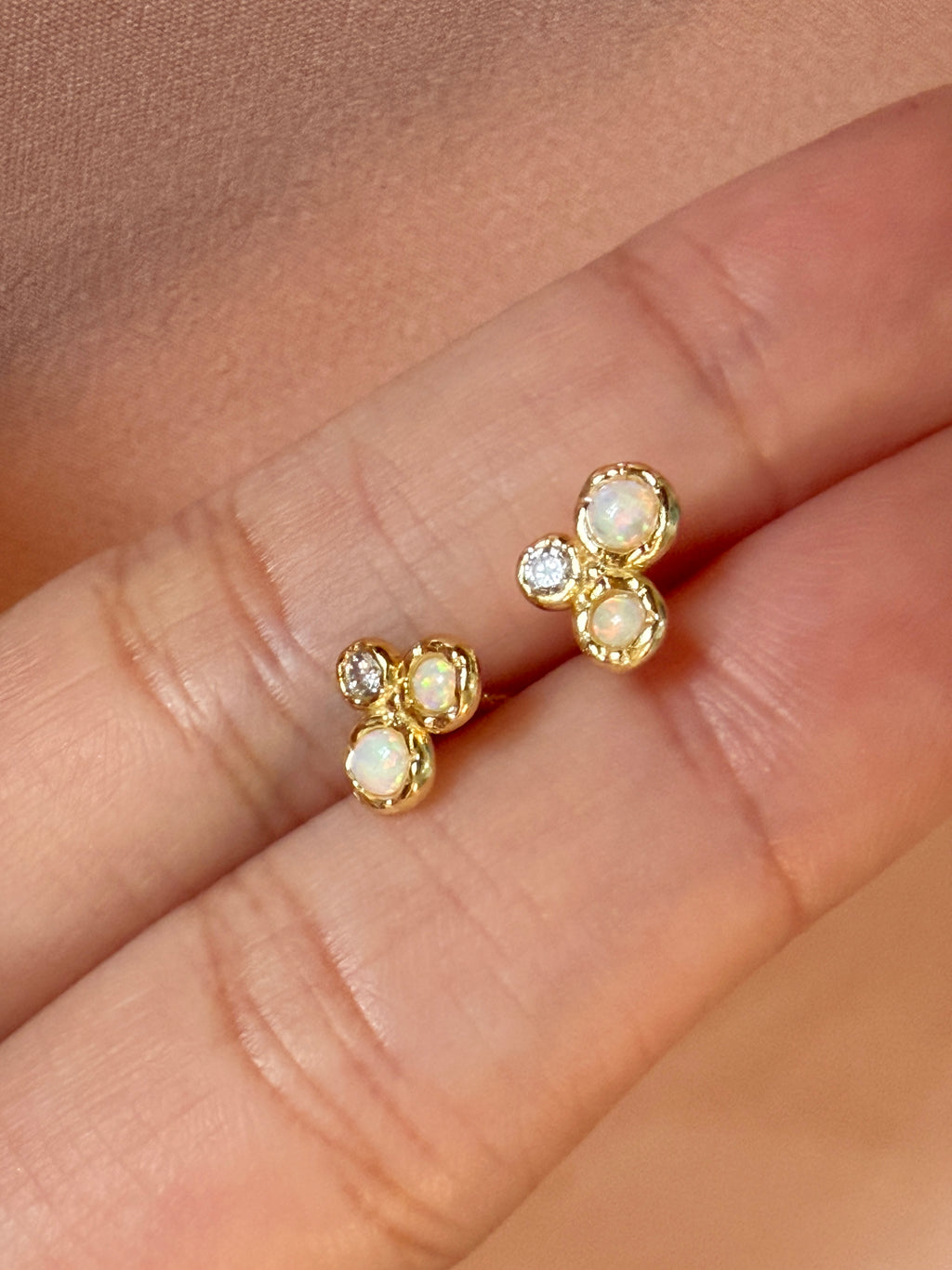 Opal Trio Dream Stud Earring