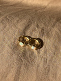 Charlotte Opal Cz Huggie Earrings