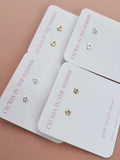 Outline Star Stud Earrings