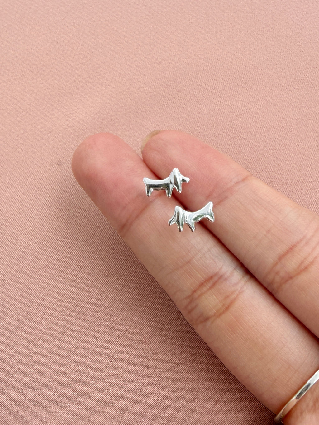 Puppy Dog Stud Earrings