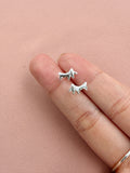 Puppy Dog Stud Earrings