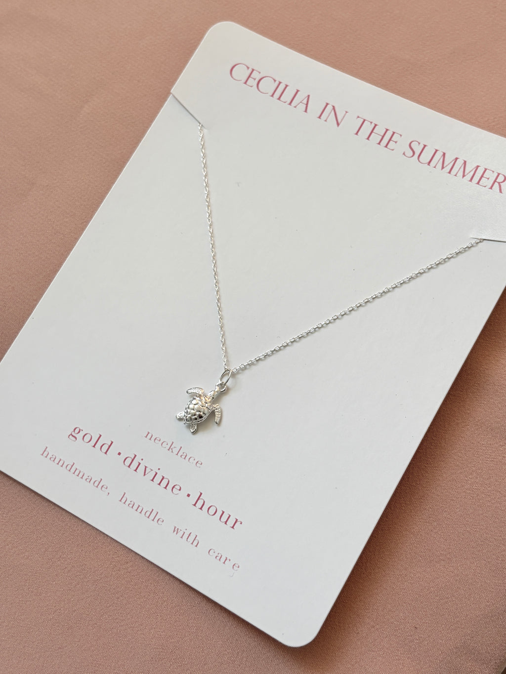 Turtle Ocean Necklace