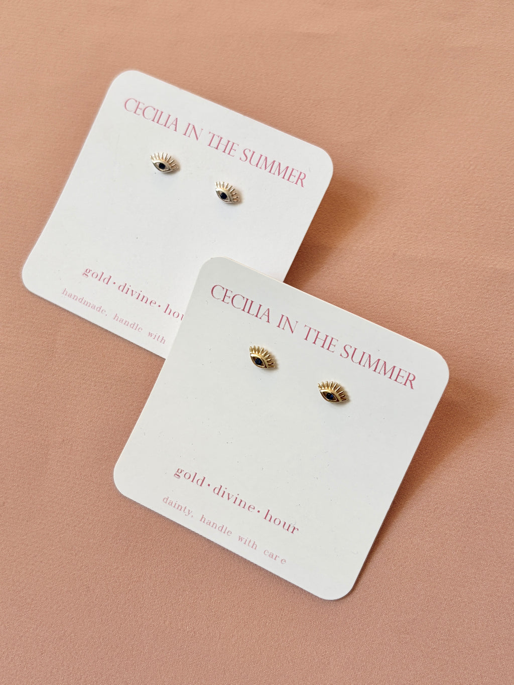 Mimi Blue Eye Nazar Stud Earrings