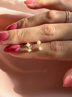 Dainty Pearl Drop Stud Earrings