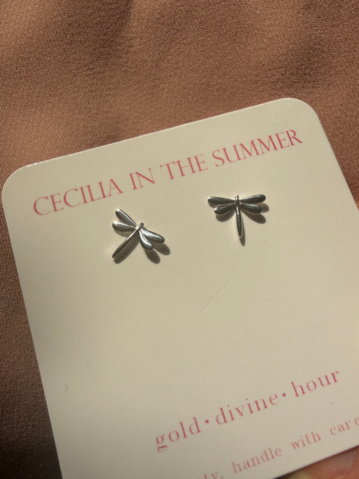 Dragonfly Stud Earrings