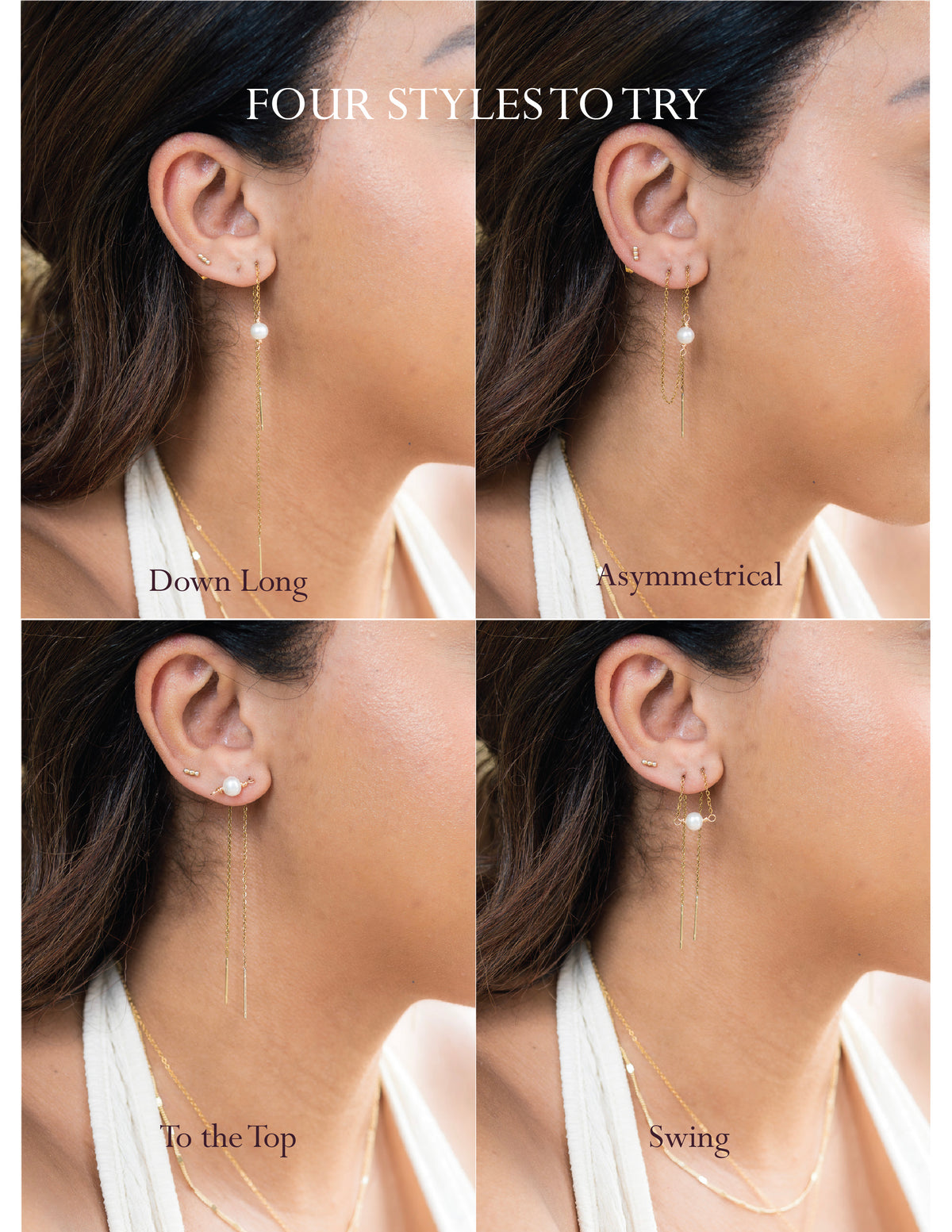 Double Threader Earrings