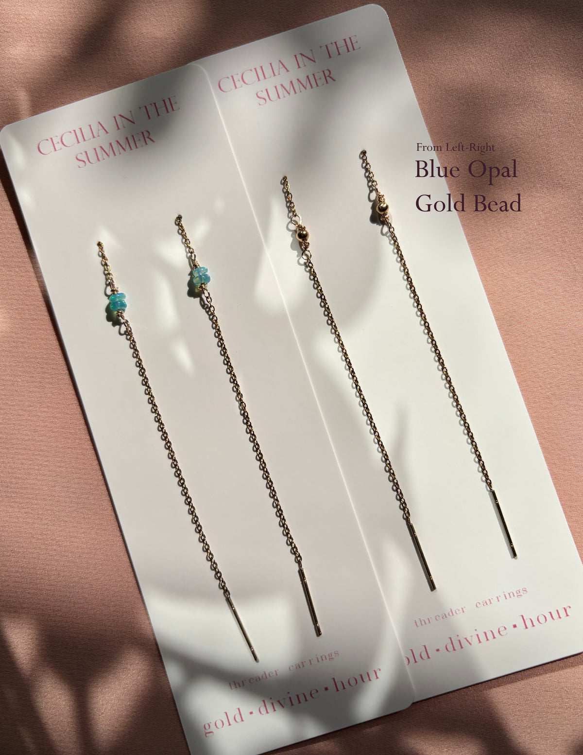 Double Threader Earrings