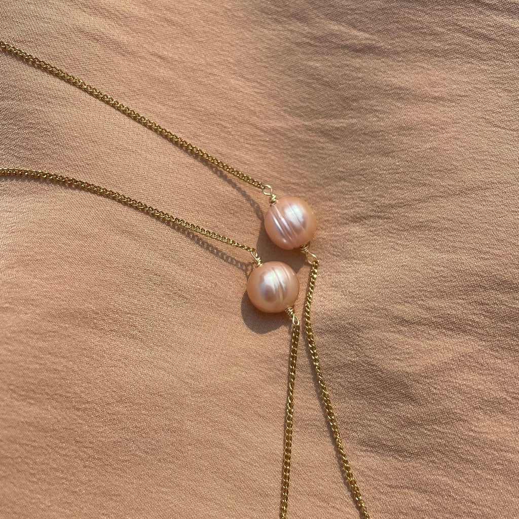 Double Threader Gold Steel  ~ Pearl ~ Opal
