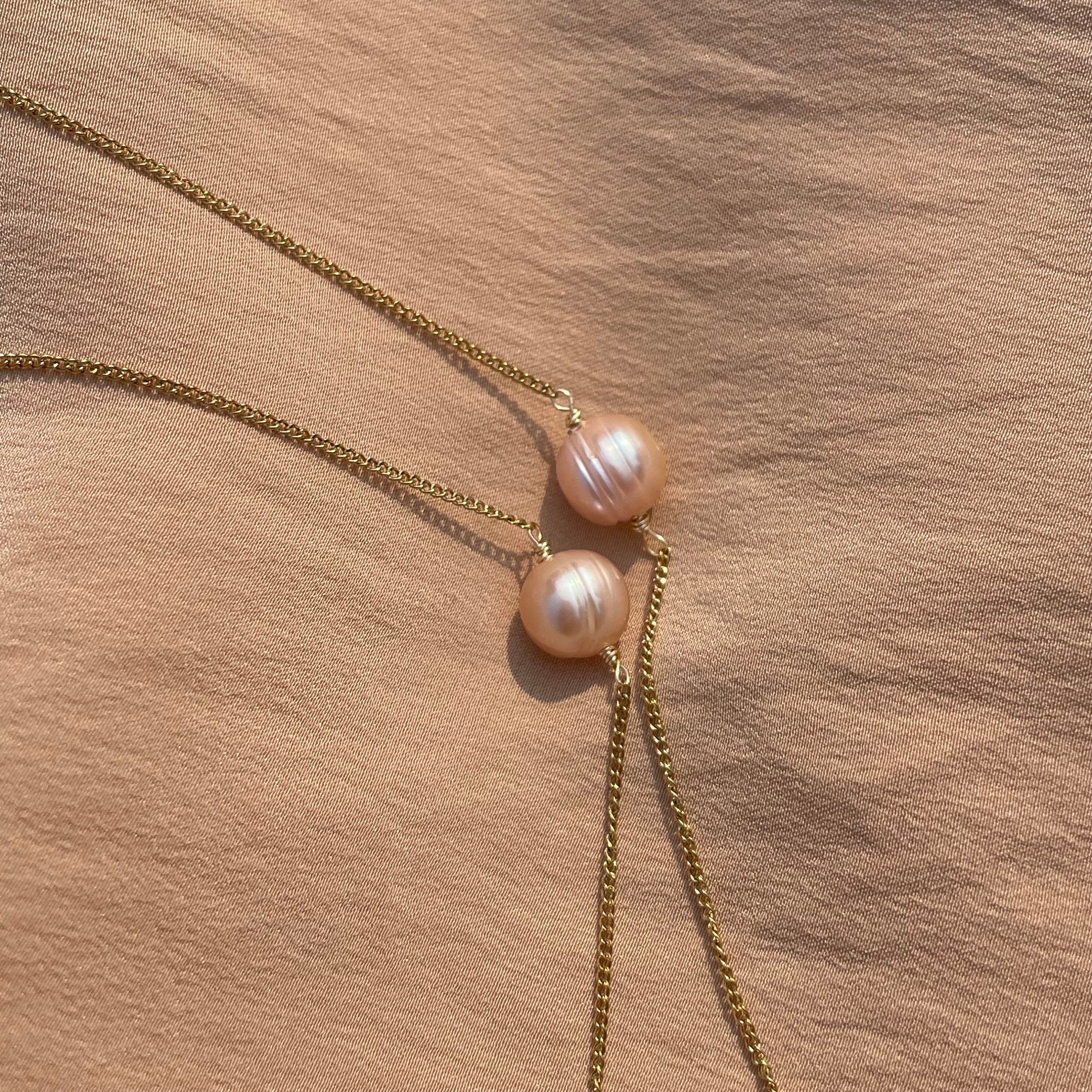 Double Threader Gold Steel  ~ Pearl ~ Opal