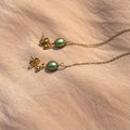 Stud-Threader Gold Steel ~ Pearl