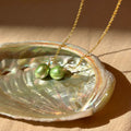 Potato Pearl Simple Threader Earrings ~ 14kt Gold Filled