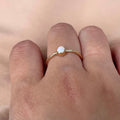 4mm Opal Ring ~ 14kt Gold Fill