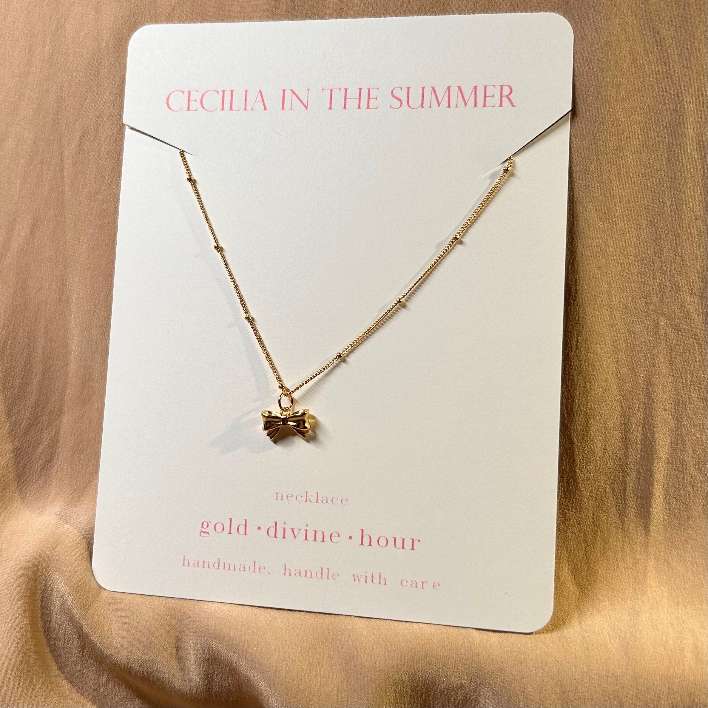 Bow Sweetheart Necklace
