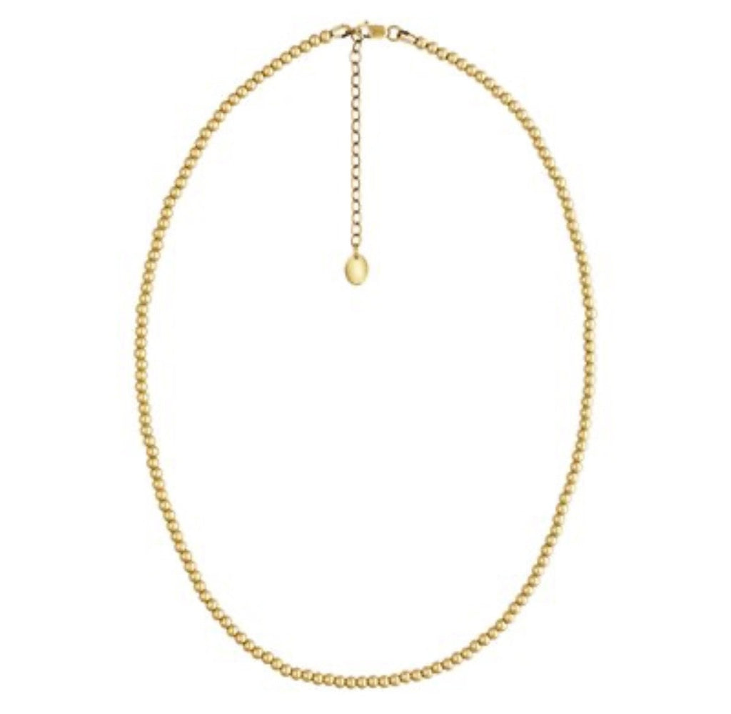 Golden Dots 4mm ~ Vermeil Bracelet