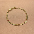 Flat Figaro Bracelet