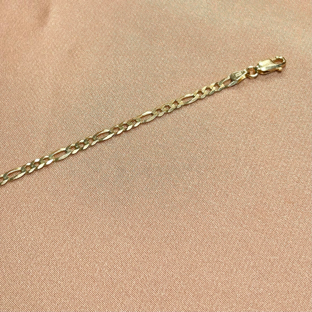 Flat Figaro Bracelet
