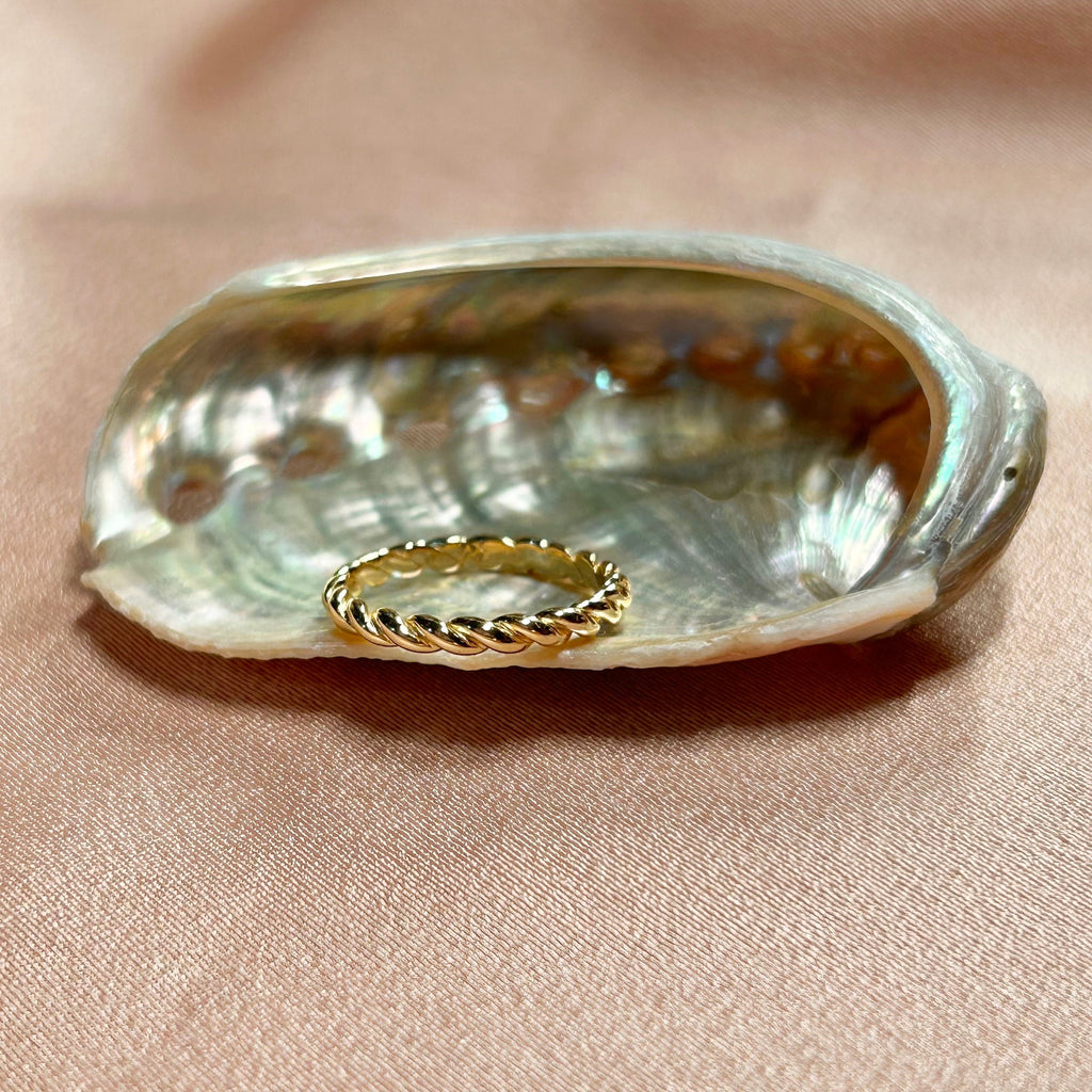 Twist Eternity ~ Vermeil Ring
