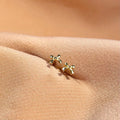 Tiny Bow Stud Earrings