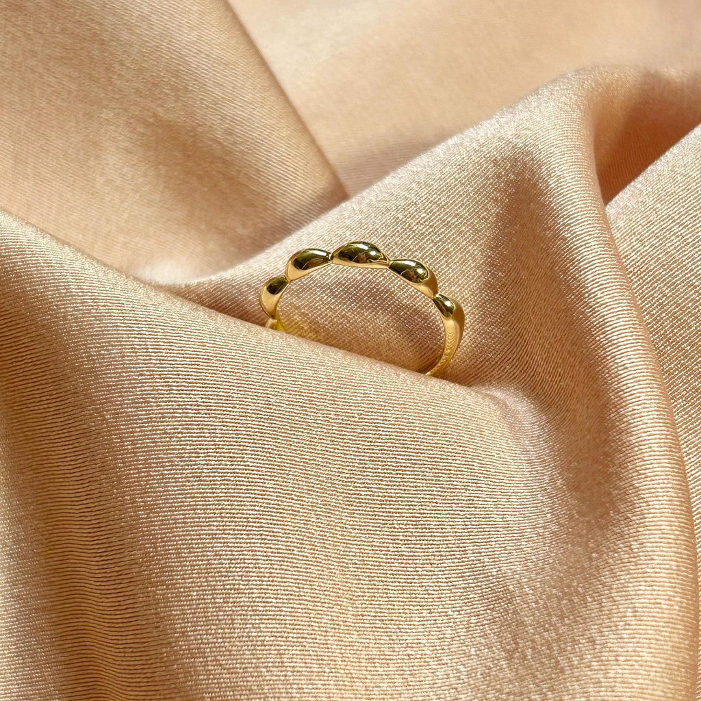 Scallop 3D ~ Vermeil Ring