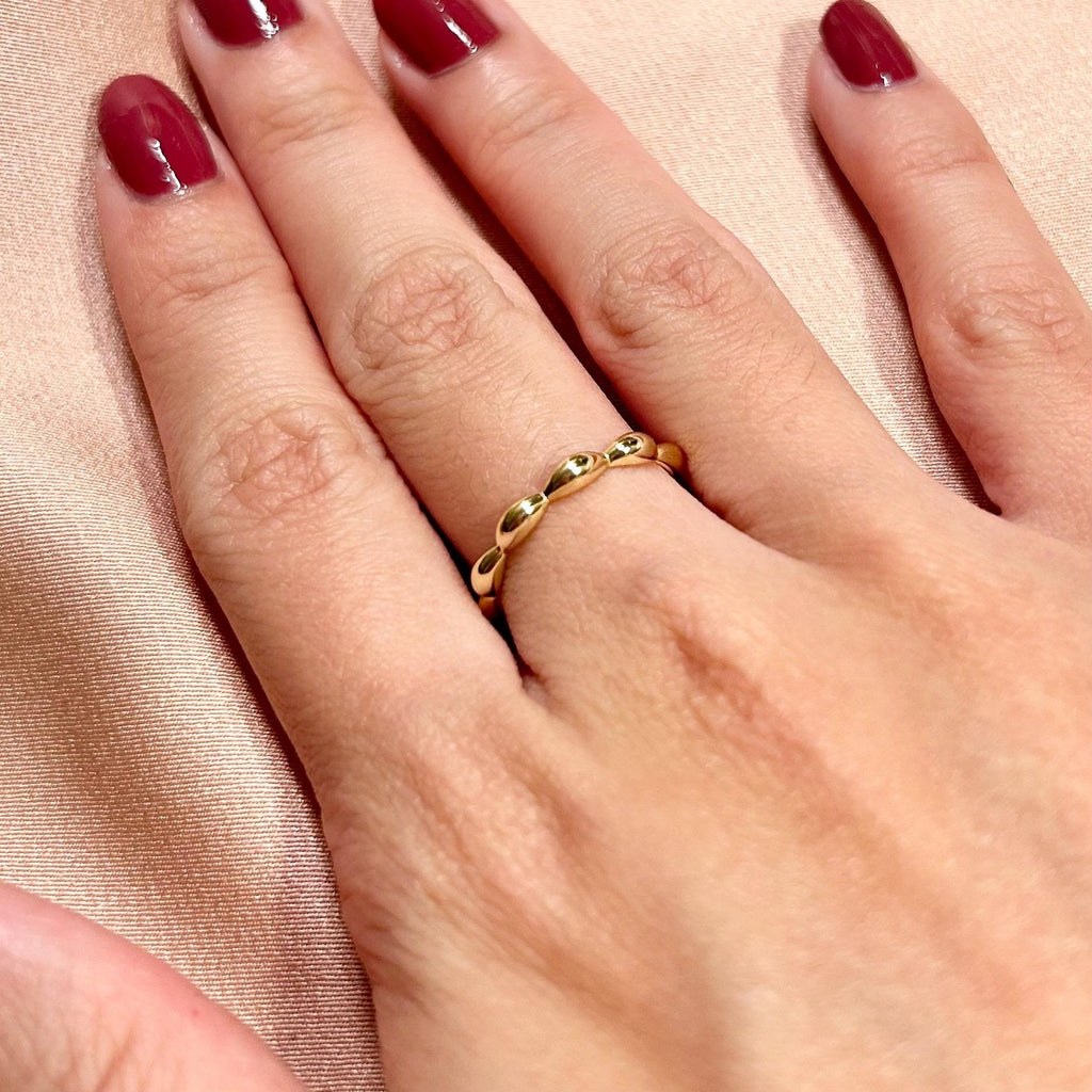 Scallop 3D ~ Vermeil Ring