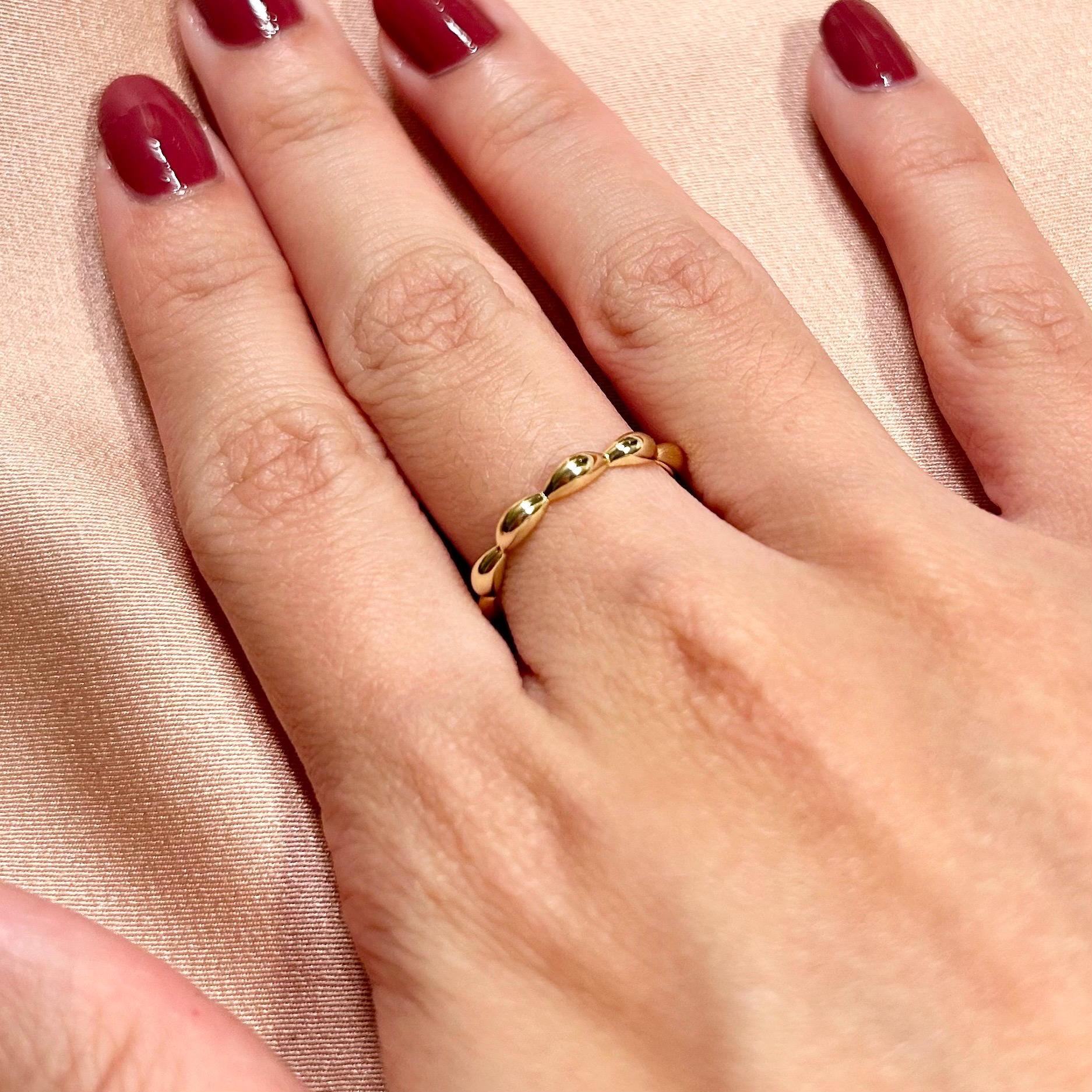 Scallop 3D ~ Vermeil Ring
