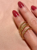 Twist Eternity ~ Vermeil Ring