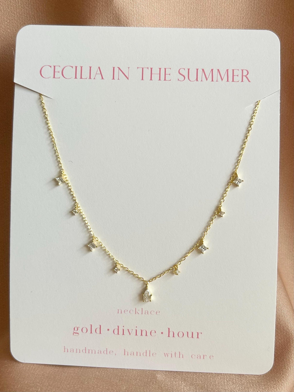 Mia ~ Vermeil Necklace