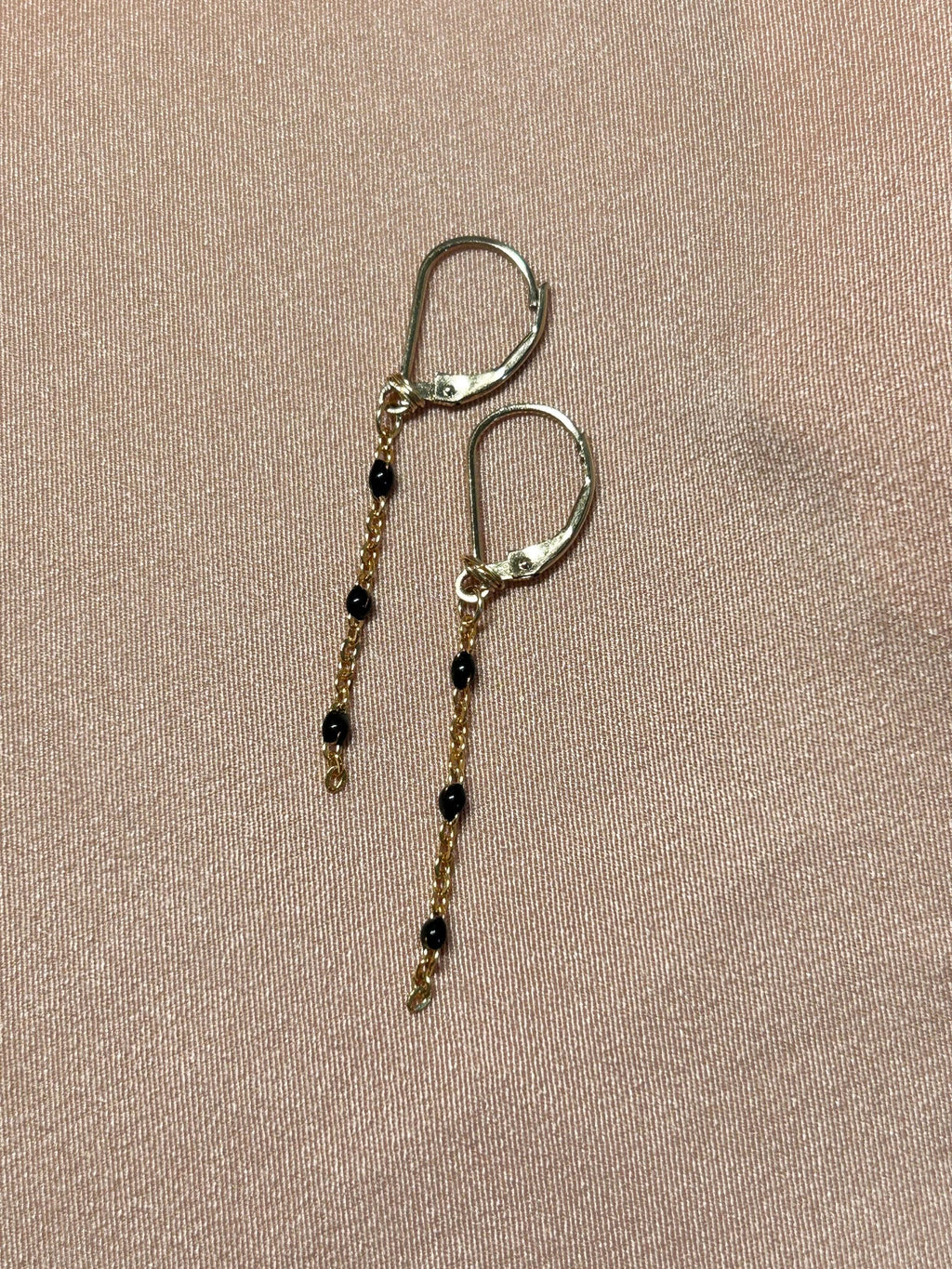 Enamel Earrings ~ 14kt Gold Filled