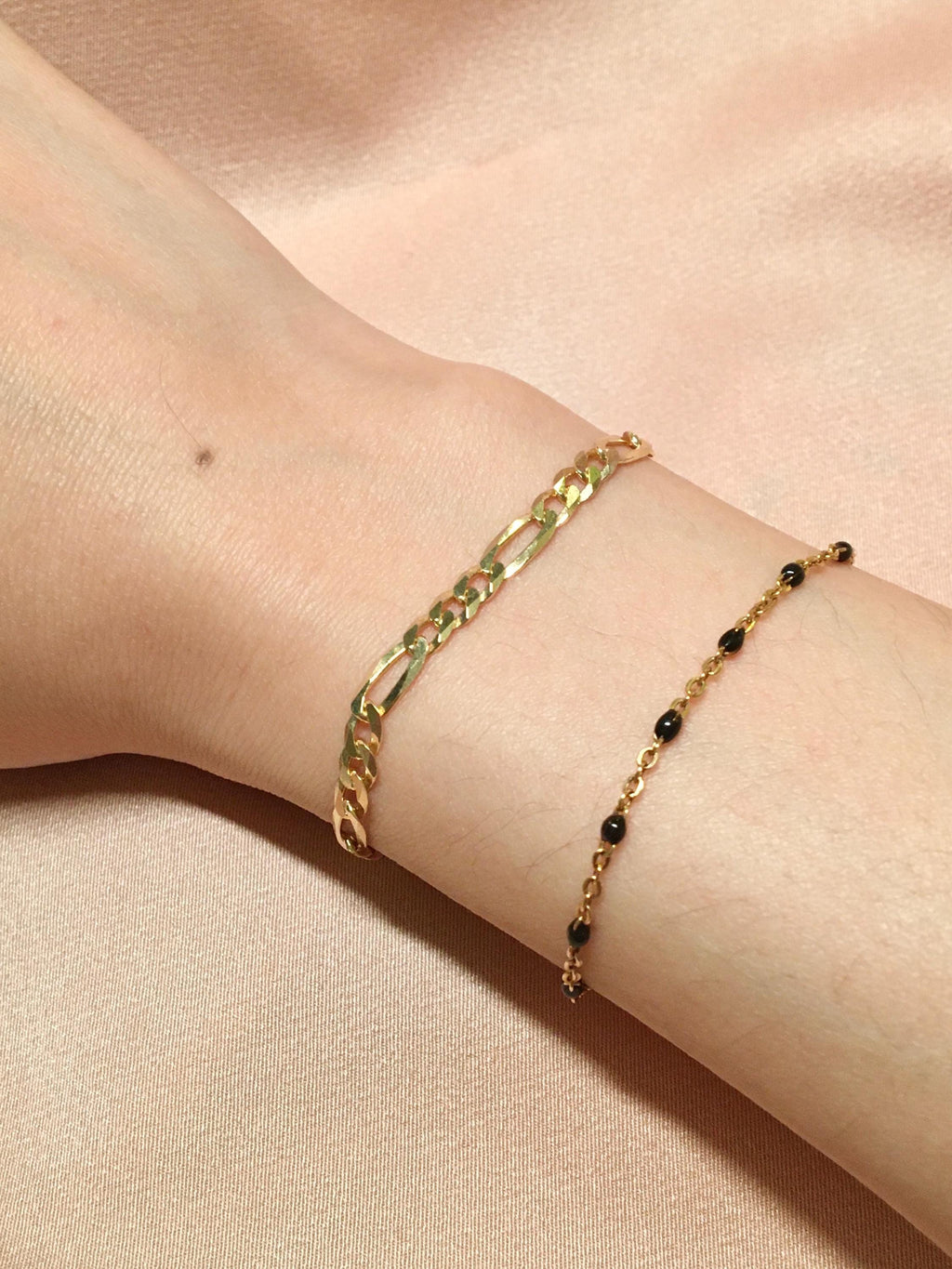 Flat Figaro Bracelet