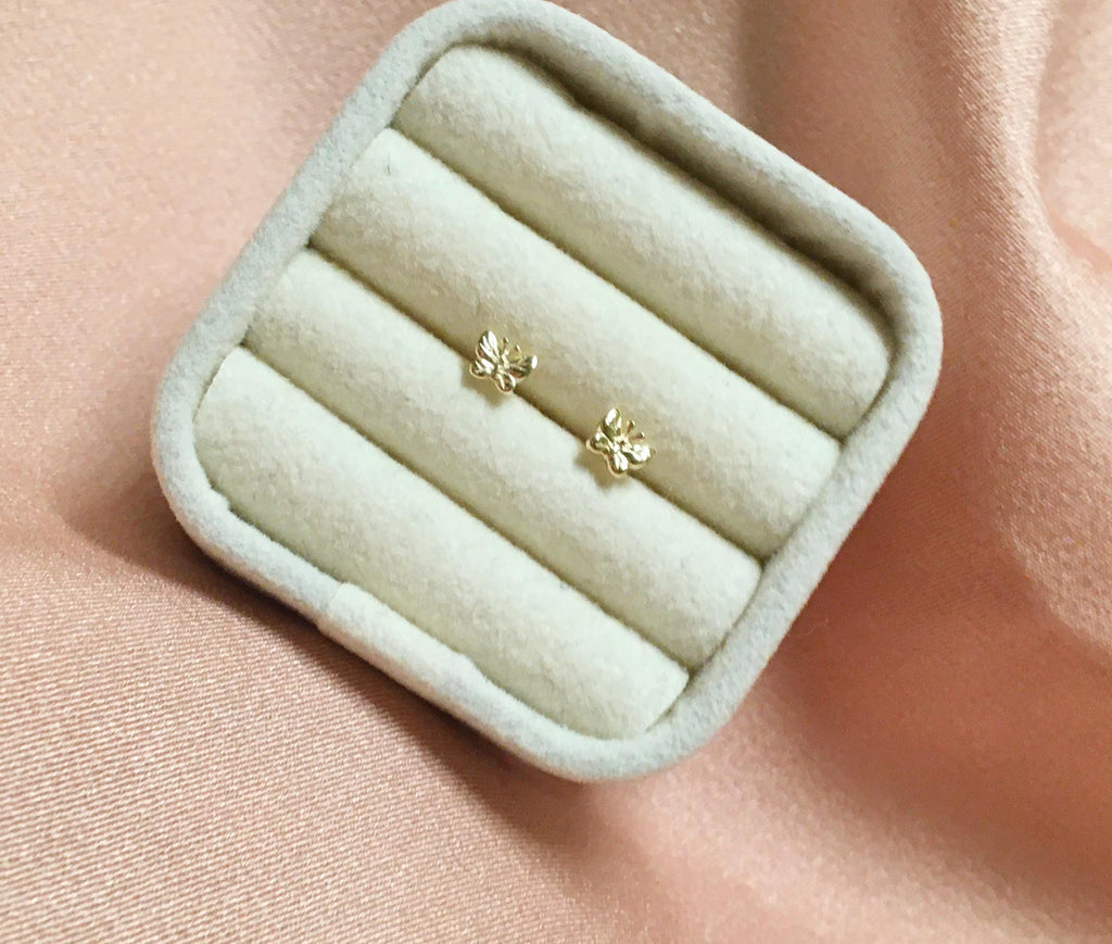 Butterflies Butterfly Mini Studs Vermeil Earrings