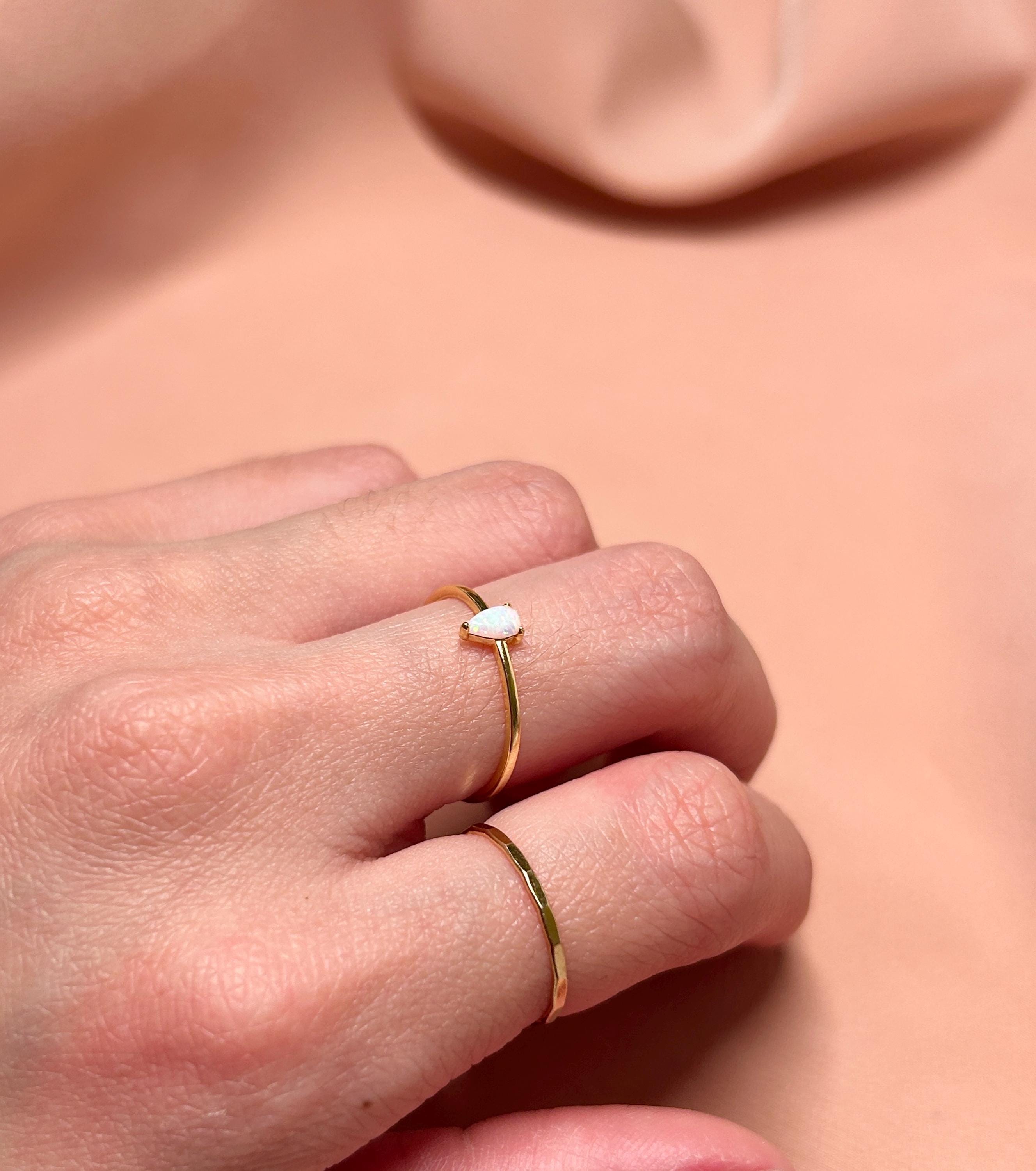 Hammered 14kt Gold Fill Ring